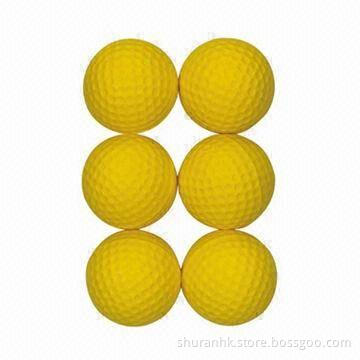 EVA/PU foam practice balls for indoor use